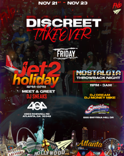 Discreet Friday flyer